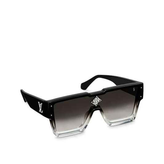 Luxe zonnebril met groot frame L-002