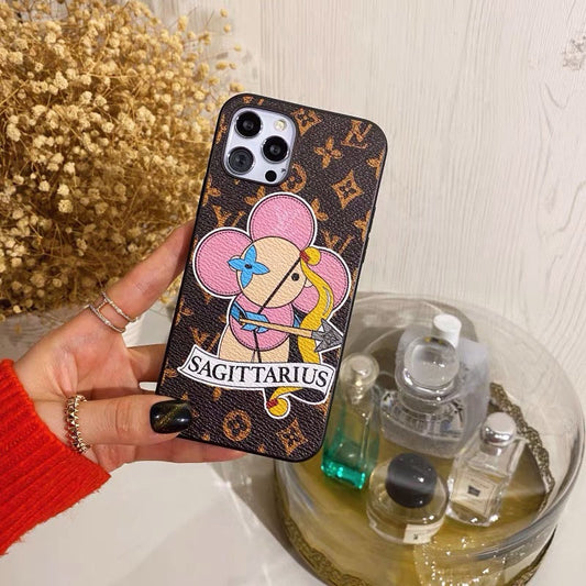 Capa para iPhone pintada com amor de Sagitário feita sob medida