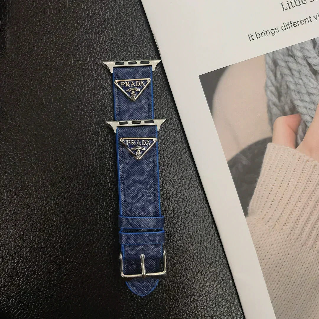 Dubbel triangel Monogram Label Apple Watch Band