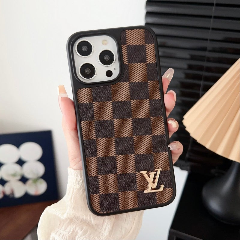 Luksuzna klasična smeđa maska za iPhone