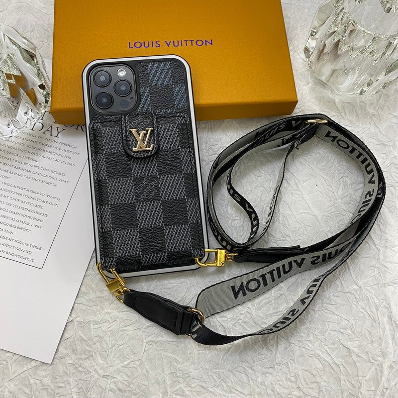 Θήκη για iPhone με αλυσίδα για κάρτες πολυτελείας