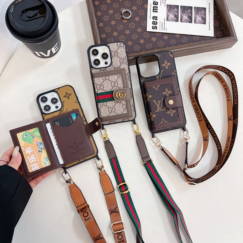 Mála Cárta Préimh Cás iPhone Crossbody