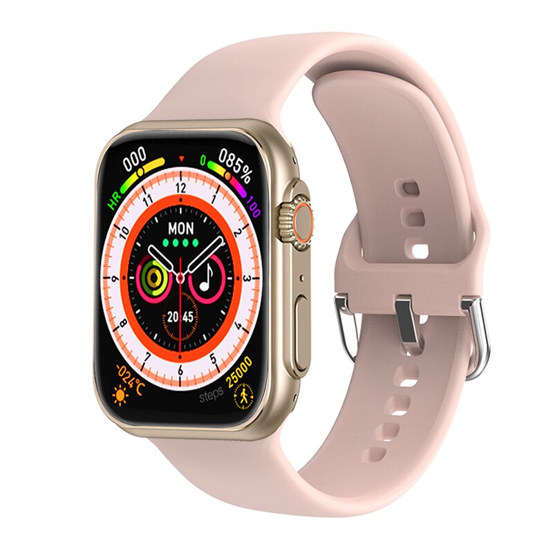 ساعة ذكية جديدة للرجال من Ultra Watch Series 8 NFC Door Access Smartwatch لسوار ساعات Android Apple Phone