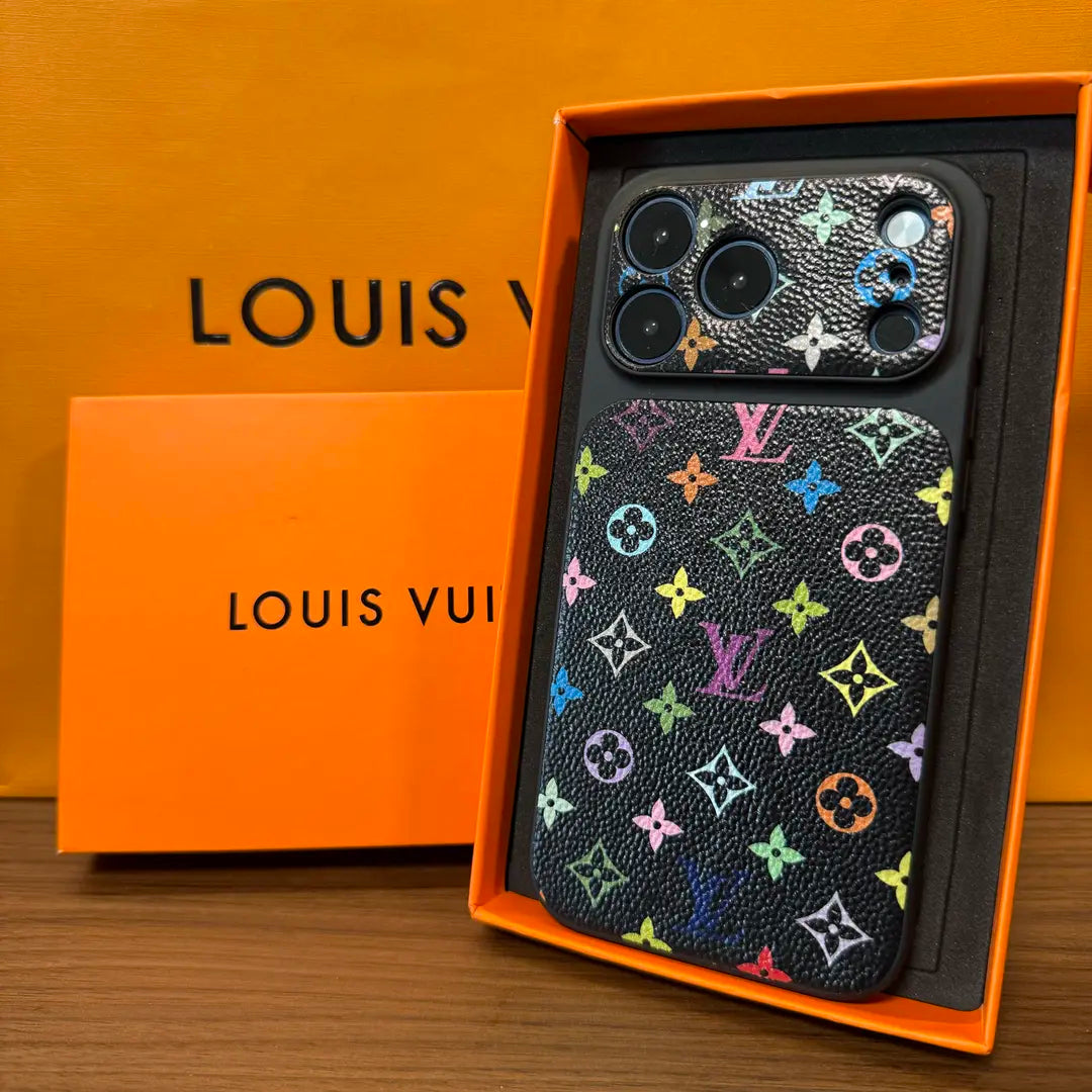 Luxusní Multicolor Monogram pouzdro na iPhone