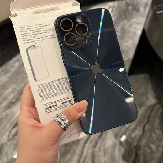 オーロラ ナノ iPhone ケース