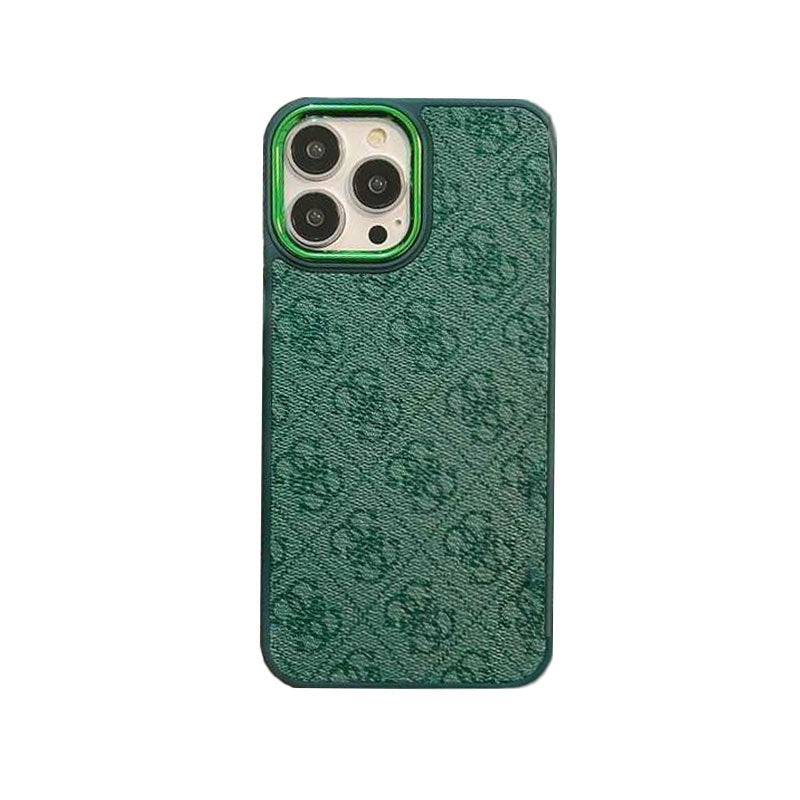 Étui pour iPhone de luxe violet-MD231025