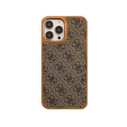 Étui pour iPhone de luxe violet-MD231025