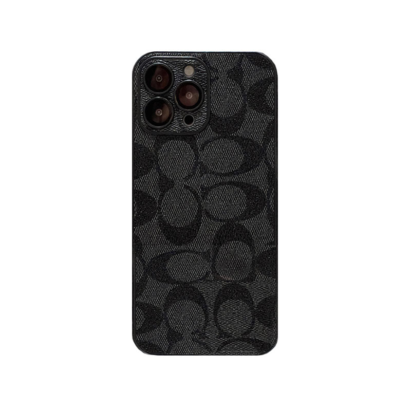 Custodia classica per iPhone Marrone -QB240402