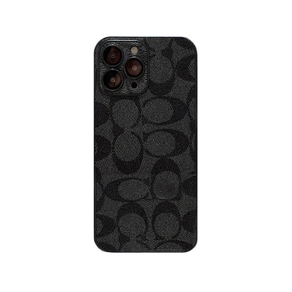 Custodia classica per iPhone Marrone -QB240402