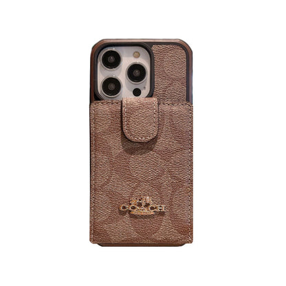 Klasické pouzdro na iPhone s peněženkou -LBK241416