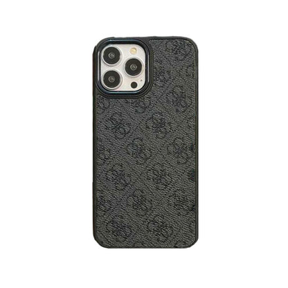 Étui pour iPhone de luxe violet-MD231025