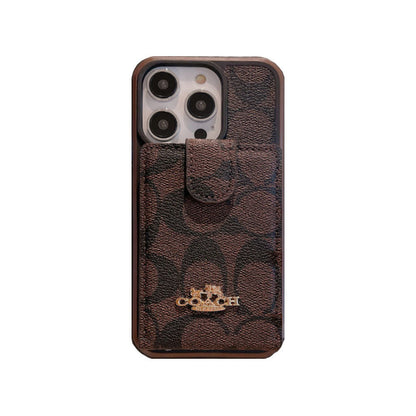 Klasické pouzdro na iPhone s peněženkou -LBK241416
