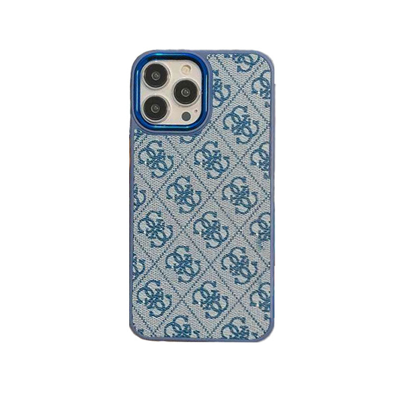 Étui pour iPhone de luxe violet-MD231025