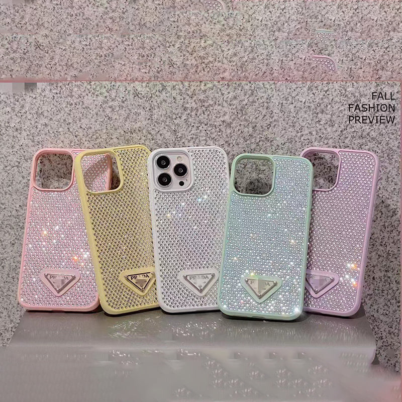 Luksus Crystals iPhone-deksel