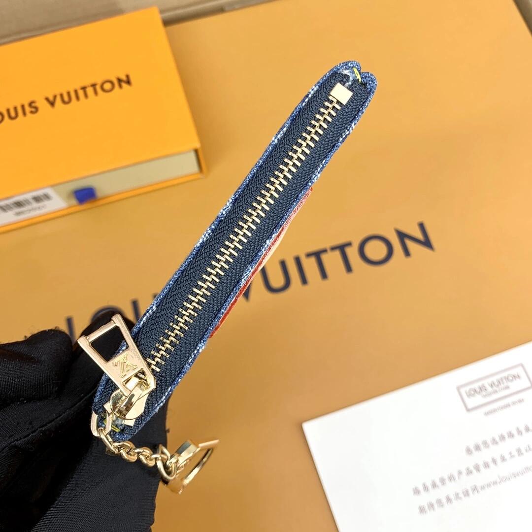 Luxusní pouzdro na mince Monogram – Stylová & Kompaktní peněženka na klíče