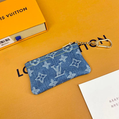 Luxusní pouzdro na mince Monogram – Stylová & Kompaktní peněženka na klíče