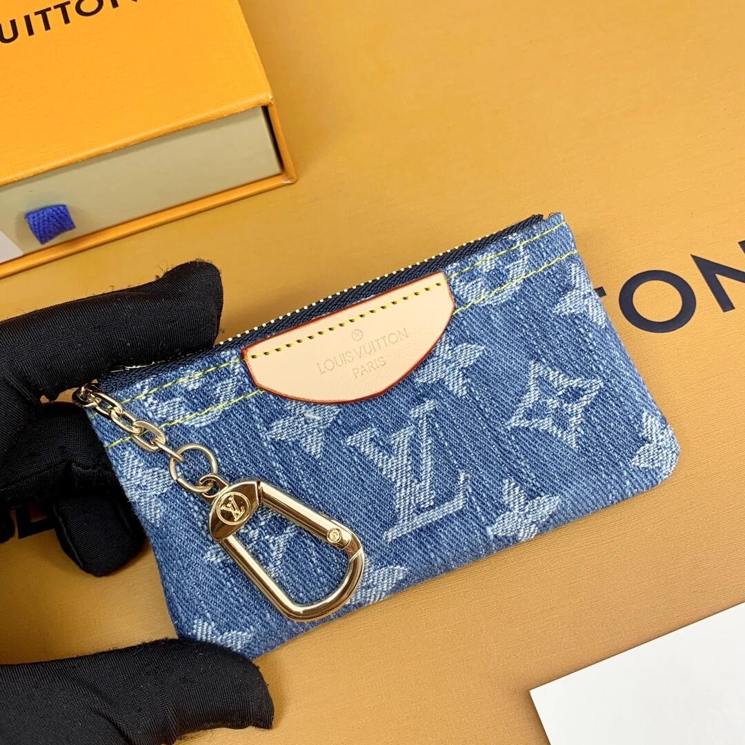 Luxusní pouzdro na mince Monogram – Stylová & Kompaktní peněženka na klíče