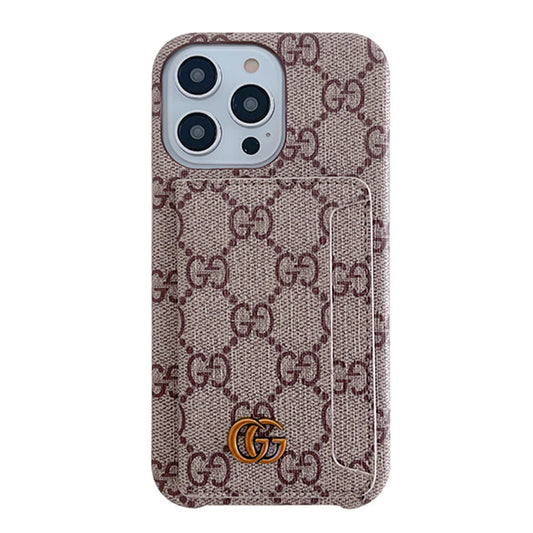 プレミアムカードホルダーiPhoneケース