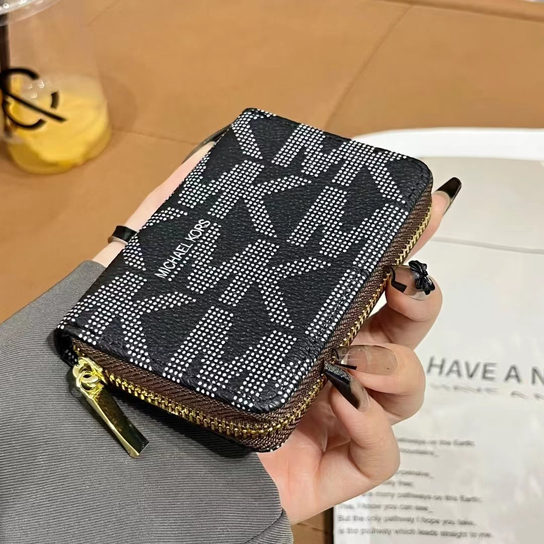 Συλλογή πορτοφολιών πολυτελείας MK & CO-Inspired Zipper