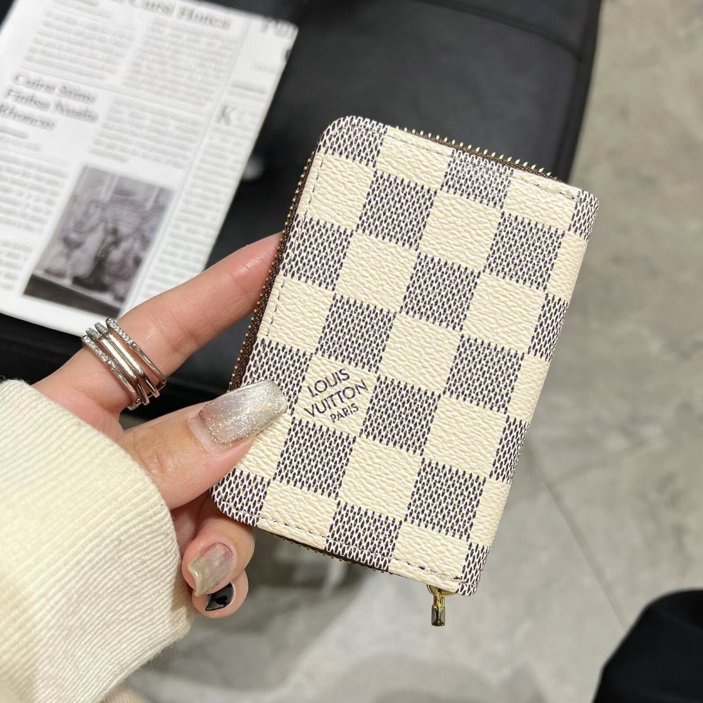 Luxusní kolekce Monogram Zipper Wallet – Lou, GG a BBR