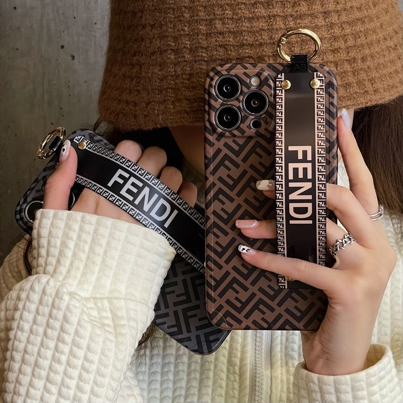 Elegant iPhone-deksel med armbånd