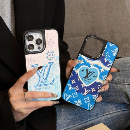 Πολυτελής μπλε δερμάτινη θήκη iPhone