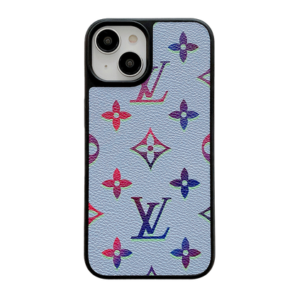 Étui iPhone en cuir de couleur de luxe