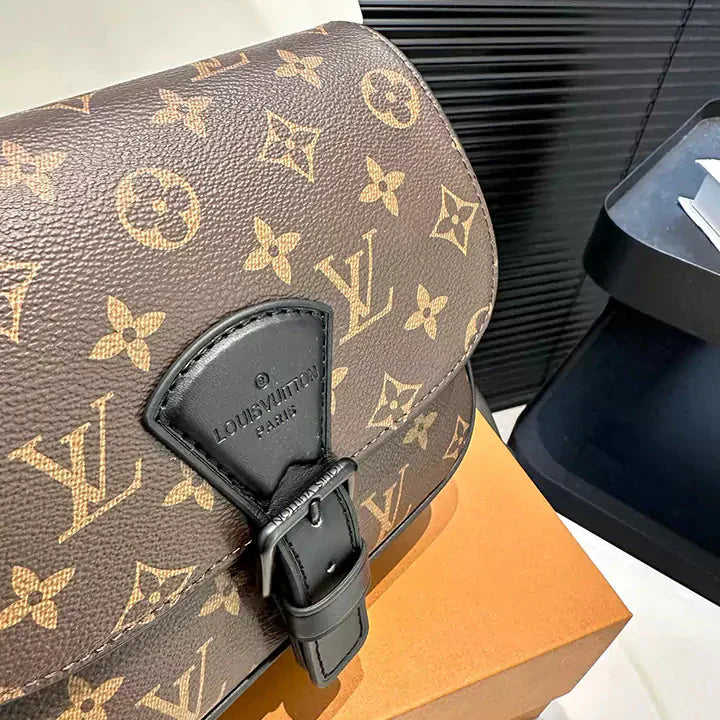 Borsa di lusso in pelle di alta qualità con motivo monogramma