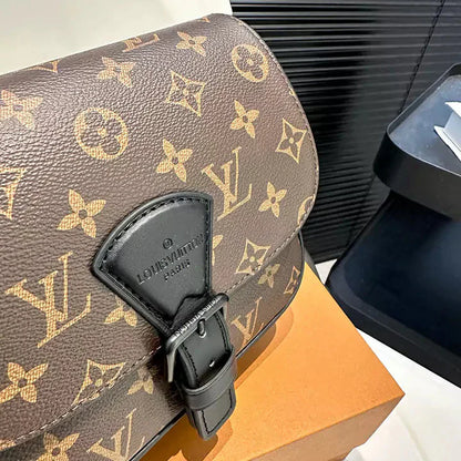 Borsa di lusso in pelle di alta qualità con motivo monogramma