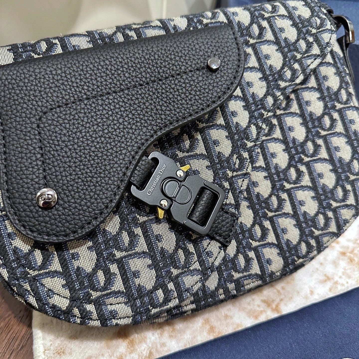 Vintage Monogram Sedlo Crossbody