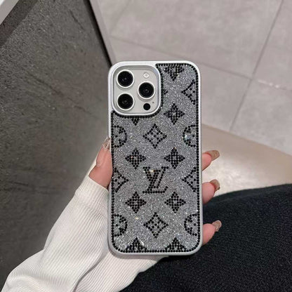 Luxusní Glitter Holographic Y - S - pouzdro na iPhone inspirované L – Diamond Shine Edition