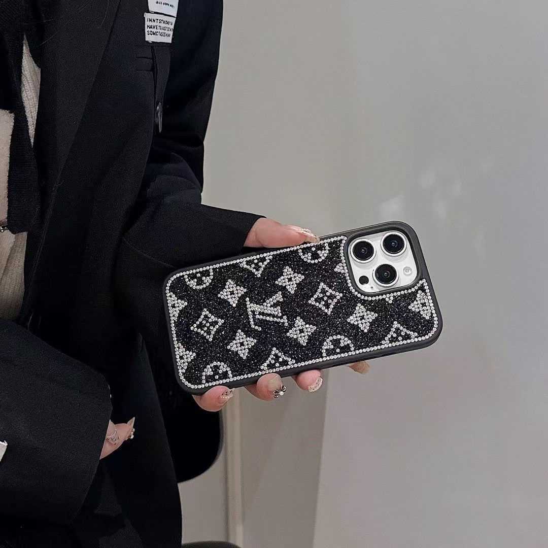 Luxusní Glitter Holographic Y - S - pouzdro na iPhone inspirované L – Diamond Shine Edition