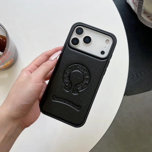 プレミアムフェイクレザー iPhone ケース