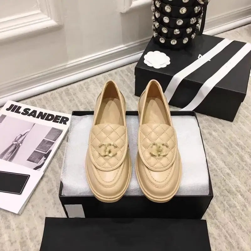 Klassische gesteppte Leder-Loafer – Eleganz trifft auf Alltagskomfort
