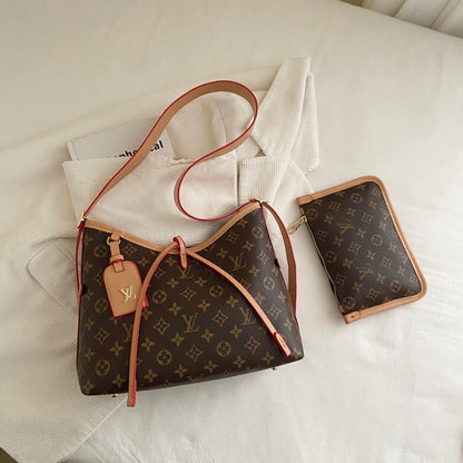 Umhängetasche mit Monogramm-Kreuzriemen