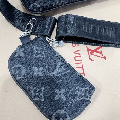 Classic Monogram Trio Messenger Bag - A Fashion Must-Have 011