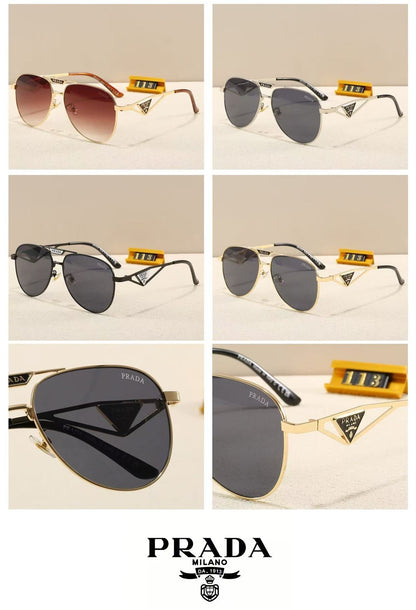 Luxury Metal Pilot Sunglasses  113