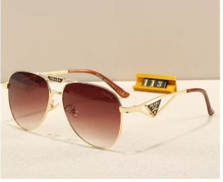 Luxury Metal Pilot Sunglasses  113