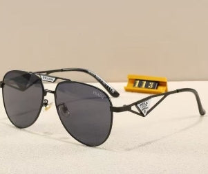 Luxury Metal Pilot Sunglasses  113