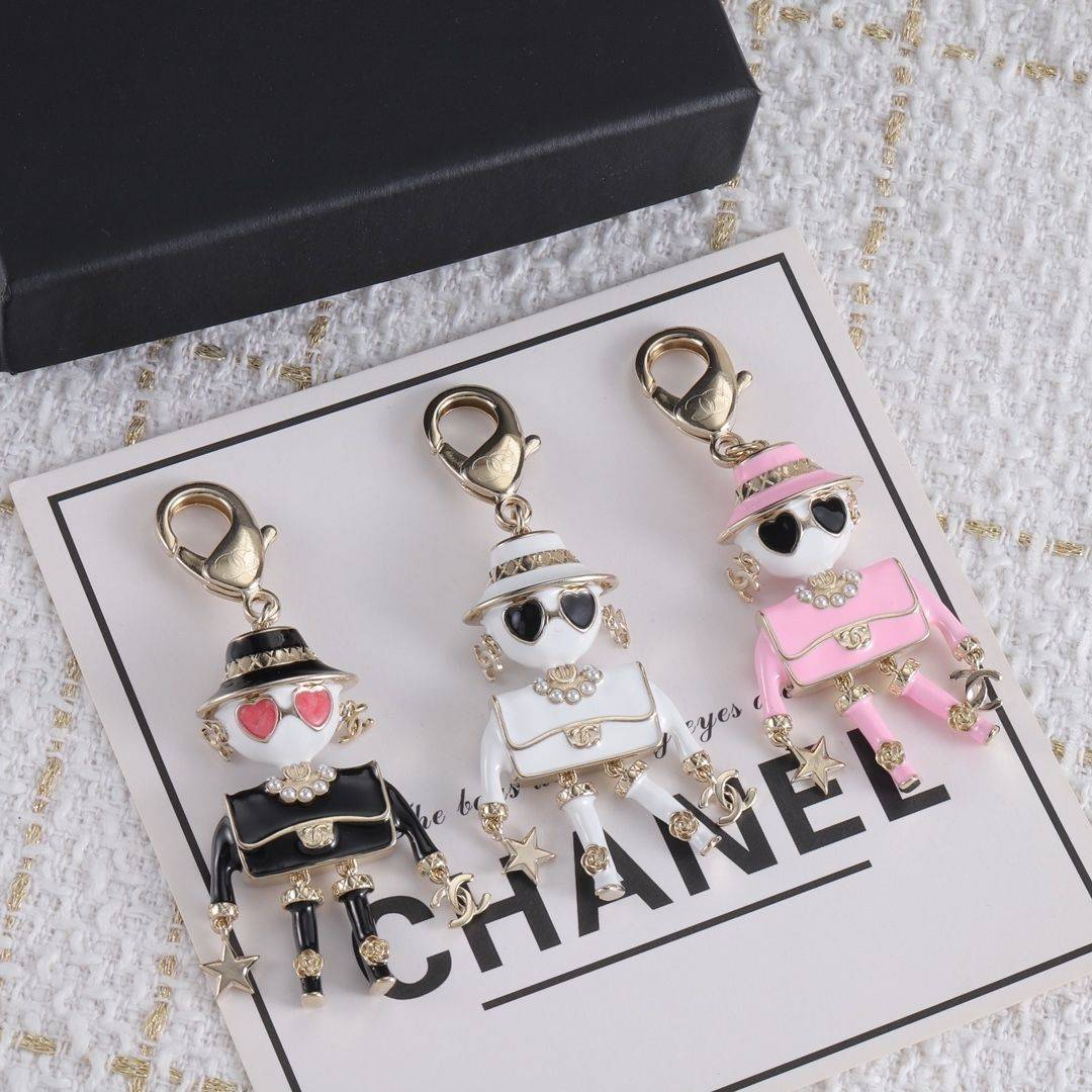 Chanel 26B Robot Gabrielle Doll Bag Charm