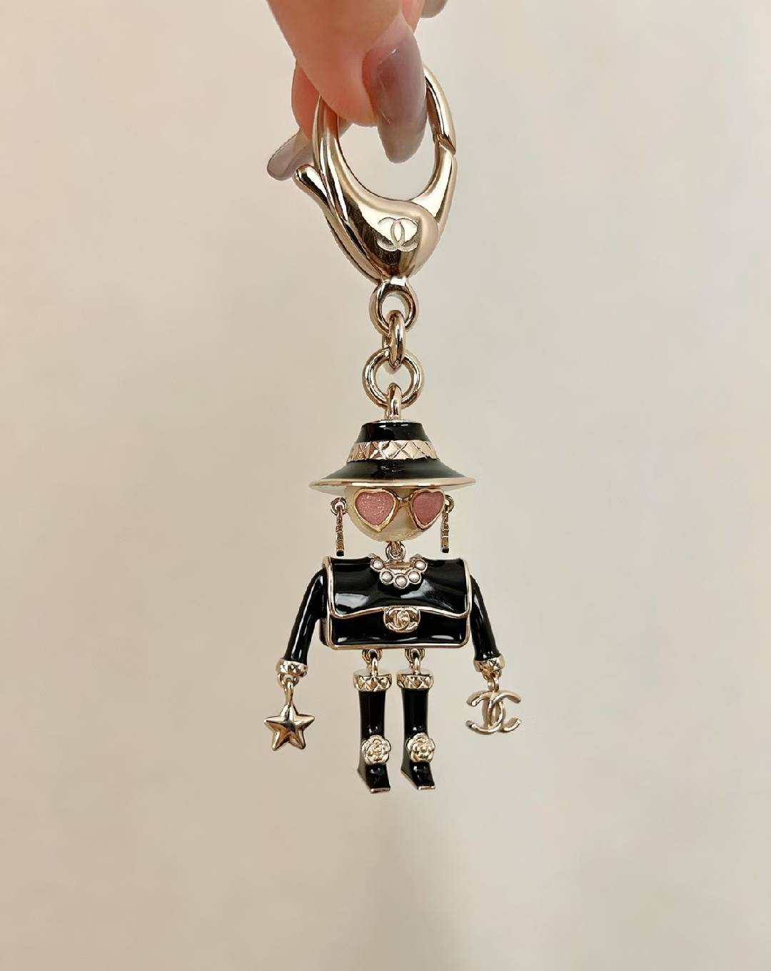 Chanel 26B Robot Gabrielle Doll Bag Charm