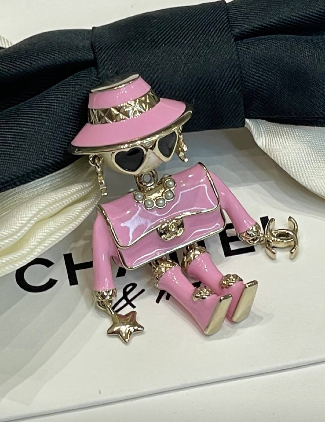 Chanel 26B Robot Gabrielle Doll Bag Charm