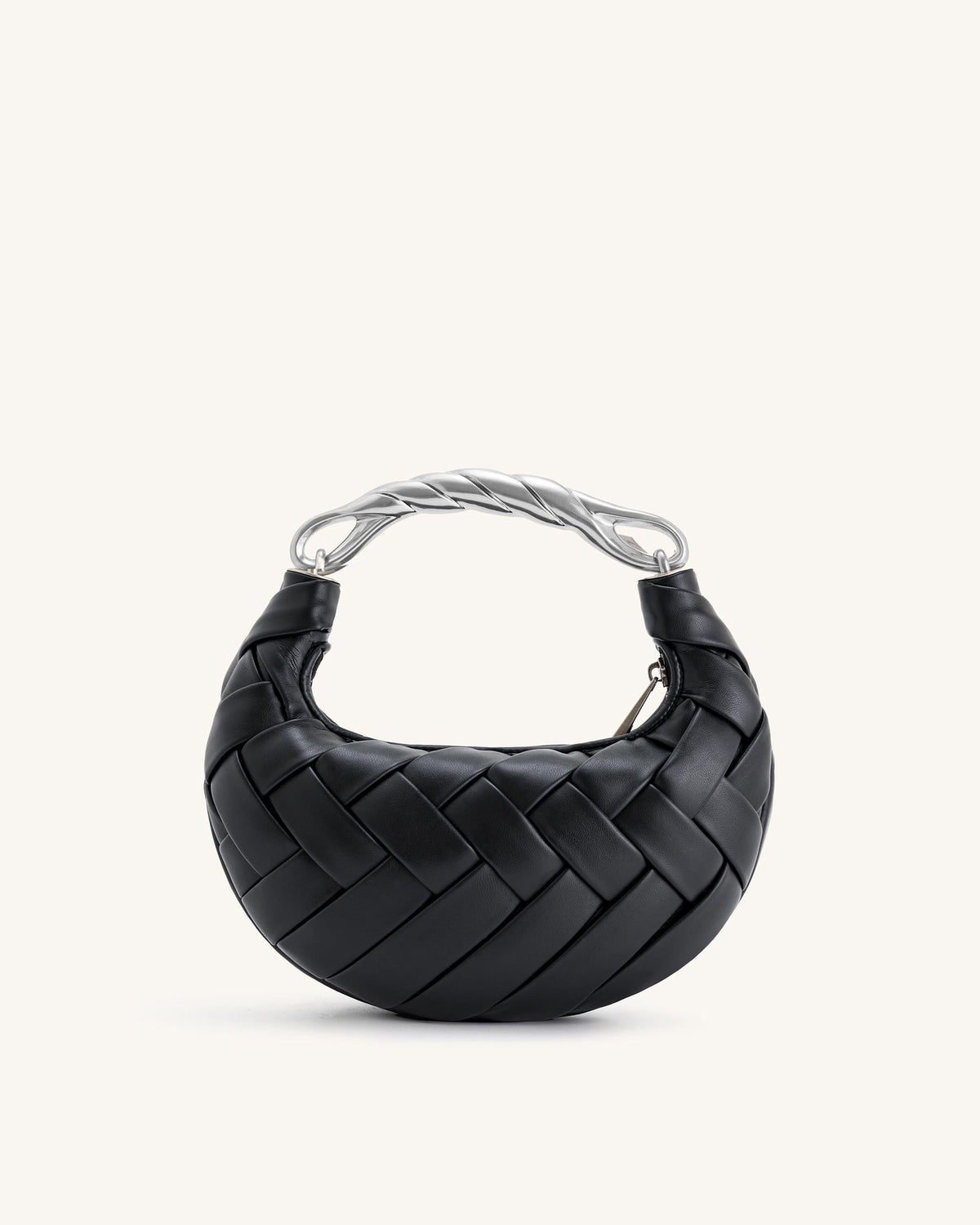 Orla Weave Handtas - Zwart