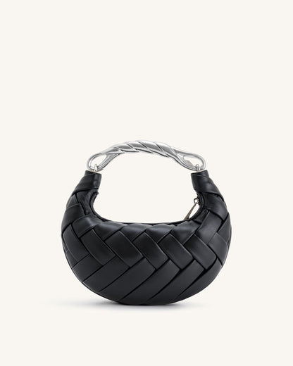 Orla Weave Handtas - Zwart