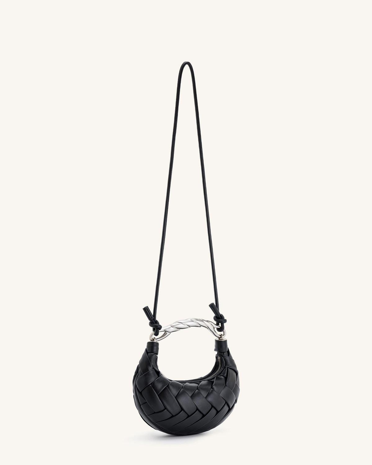 Orla Weave Handtas - Zwart