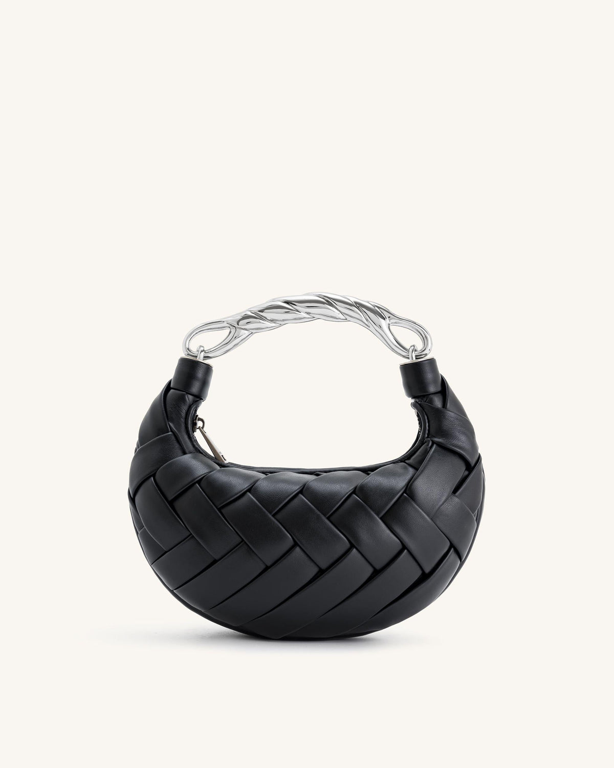 Orla Weave Handtas - Zwart