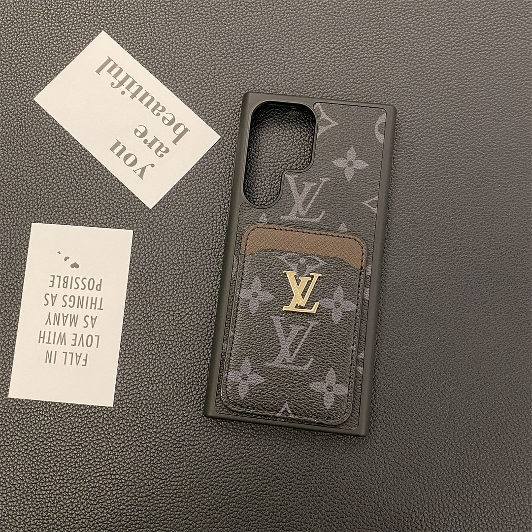 SAMSUNG GALAXY PETITE MALLE POUZDRA NA TELEFON DRŽÁK KARTY MONOGRAM PLÁTNO