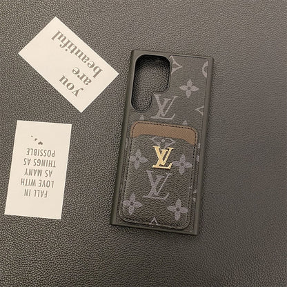 SAMSUNG GALAXY PETITE MALLE POUZDRA NA TELEFON DRŽÁK KARTY MONOGRAM PLÁTNO