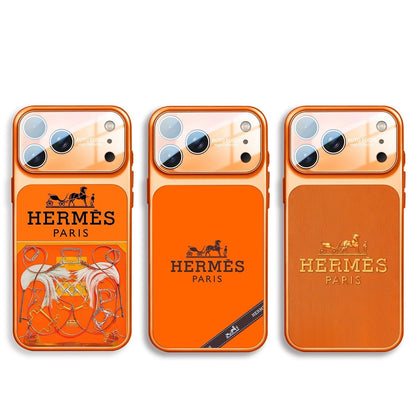 Pouzdro na iPhone řady H Luxury Orange Series