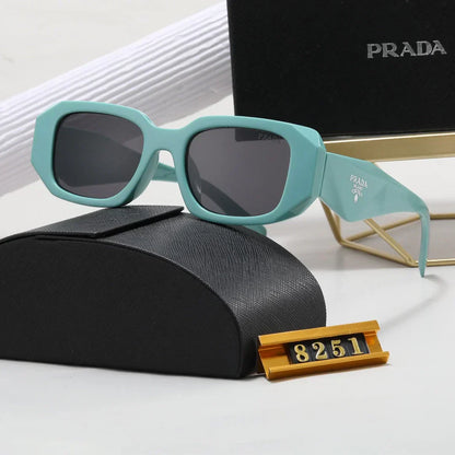 Polygonální Retro Unisex sluneční brýle 8251